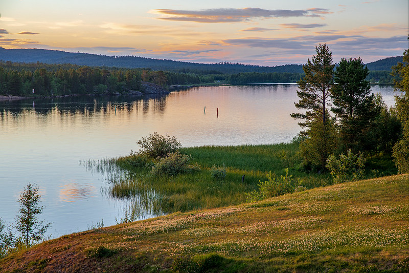 Отдых на финском озере Инари