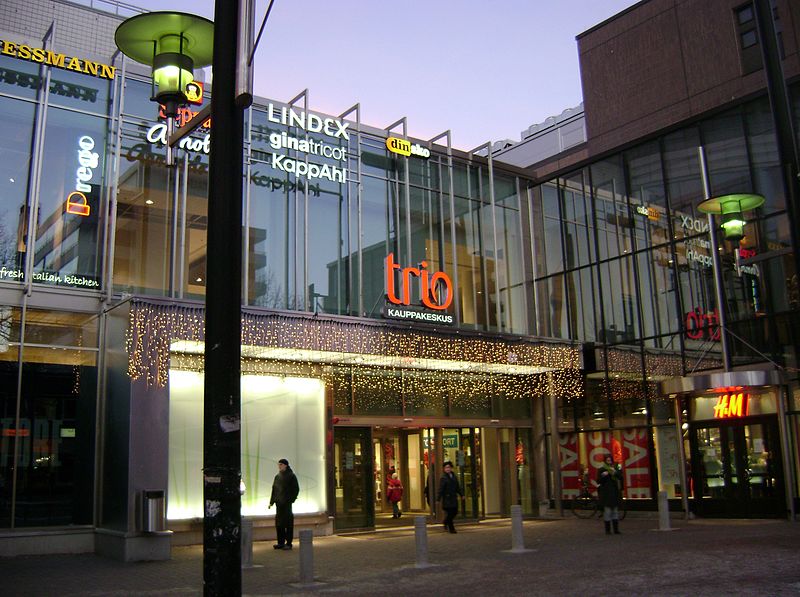 Торговый центр Trio в финском городе Лахти