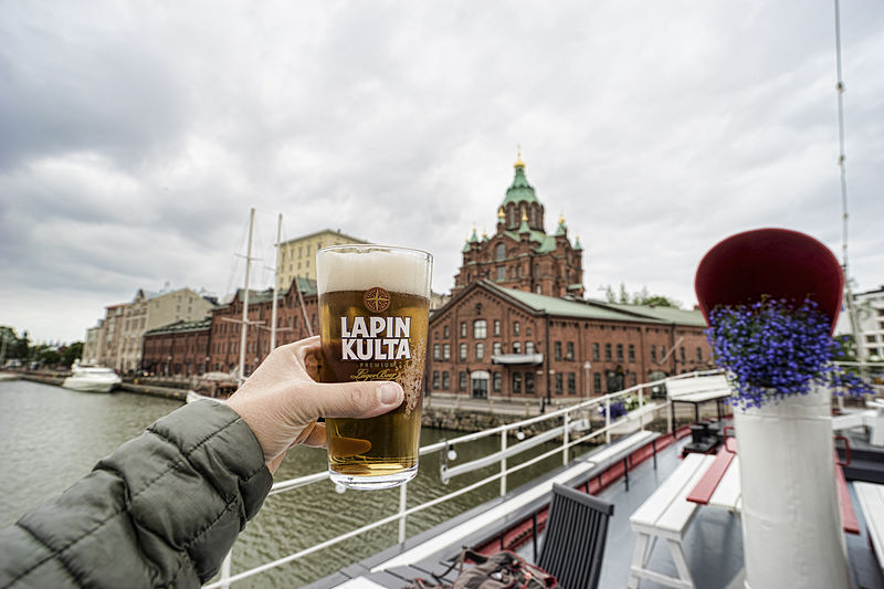 Стоимость финского пива Lapin Kulta