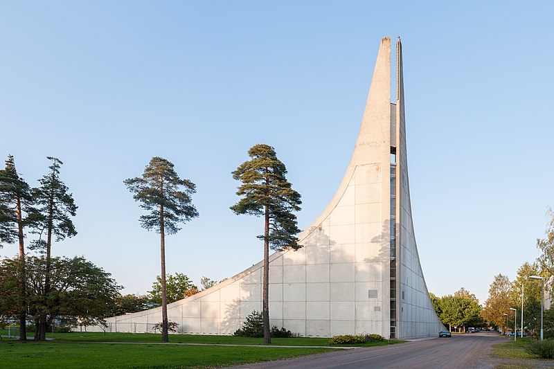Церковь Лауритсала в финском городе Лаппеенранта