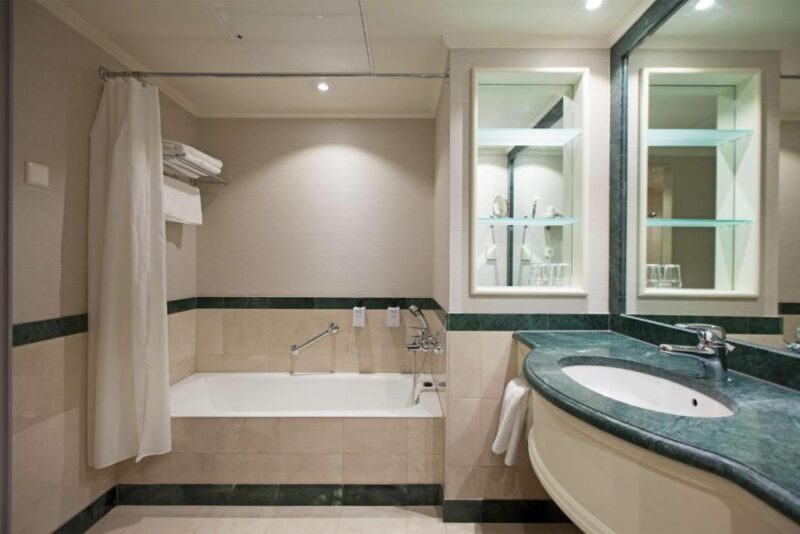 Ванная комната в отеле Scandic Park 4*