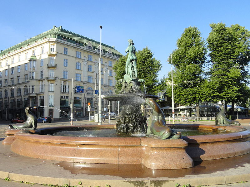Памятник Хавис Аманда в Хельсинки