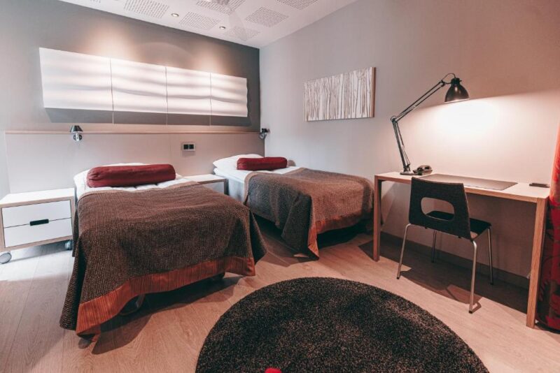 Односпальные кровати в отеле Centro Hotel Turku 3*