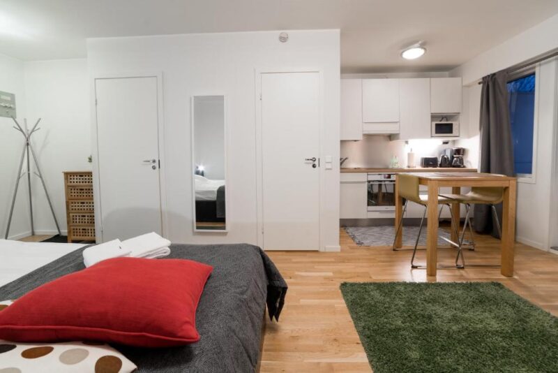 Интерьер в апартаментах Kotimaailma Apartments Turku 4*