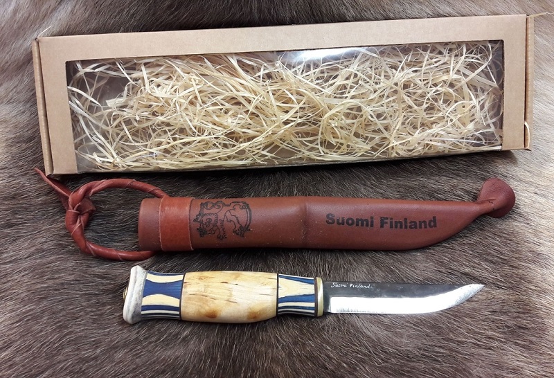 Подарочный финский нож пуукко