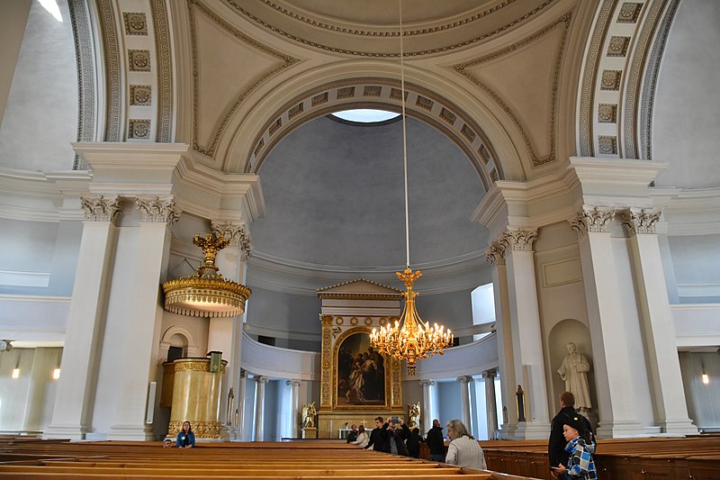 Посещение Кафедрального собора в Хельсинки