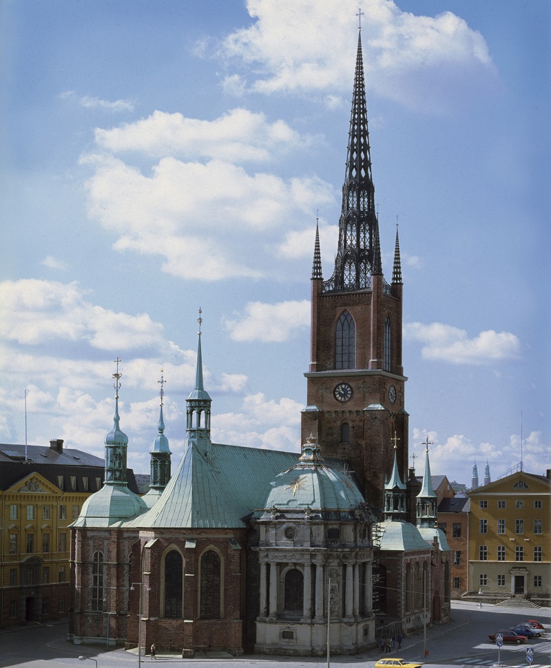 Церковь Риддархольмена в городе Стокгольм