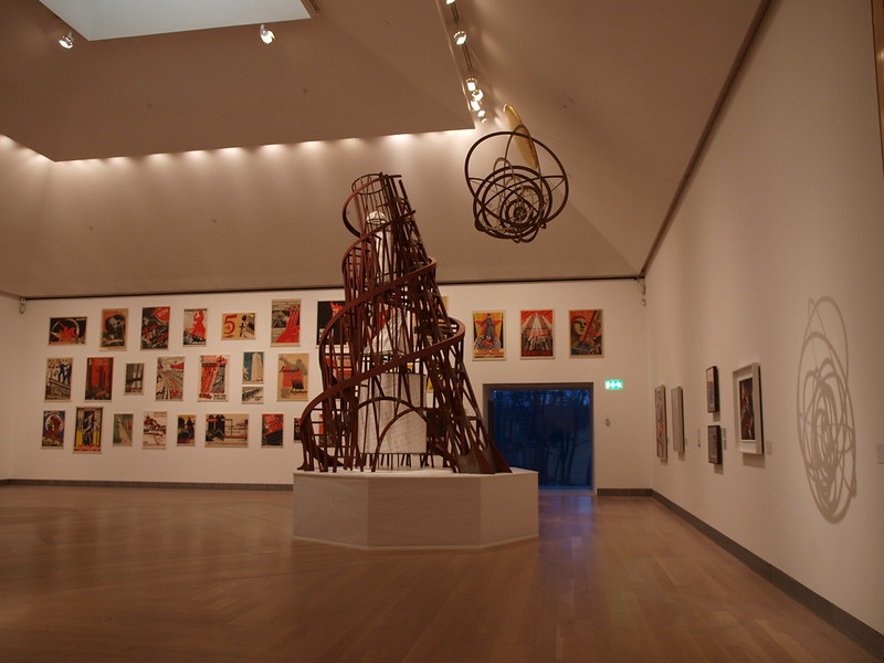 Выставка картин в музее современного искусства в Стокгольме
