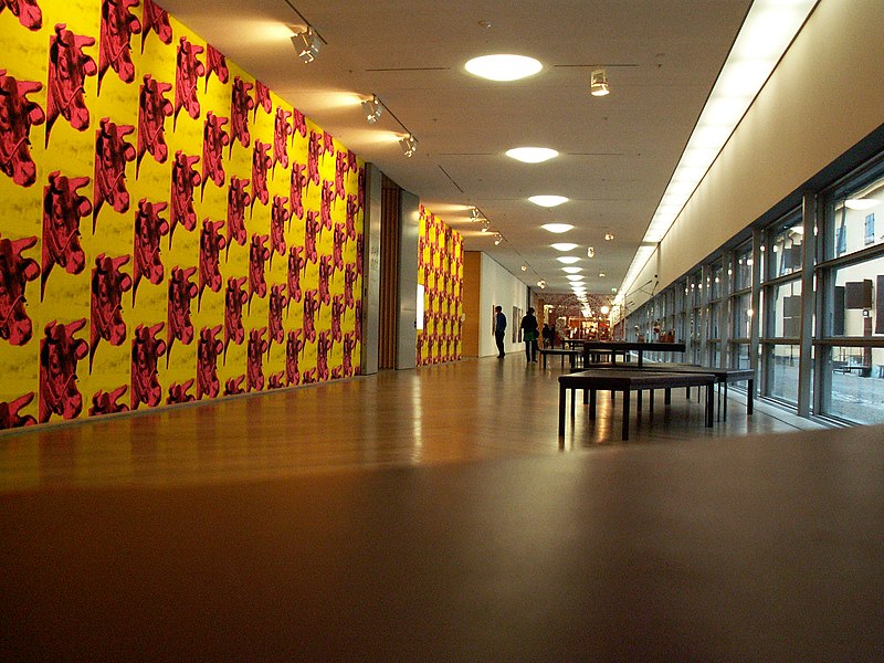 Посещение музея современного искусства в Стокгольме