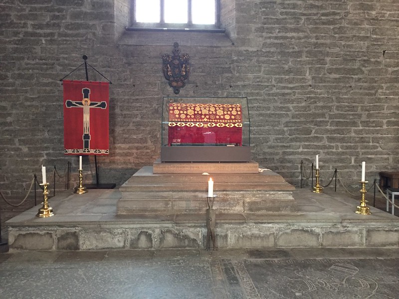 Мощи Святой Бригитты в Вадстенском аббатстве